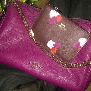 Coach Carrie Crossbody plus key pouch